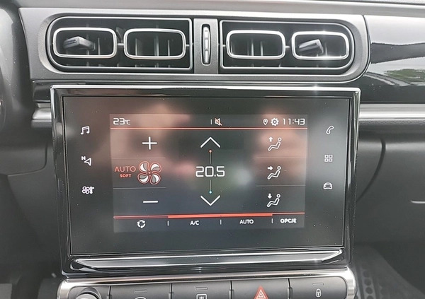 Citroen C3 cena 56900 przebieg: 13577, rok produkcji 2022 z Puszczykowo małe 154